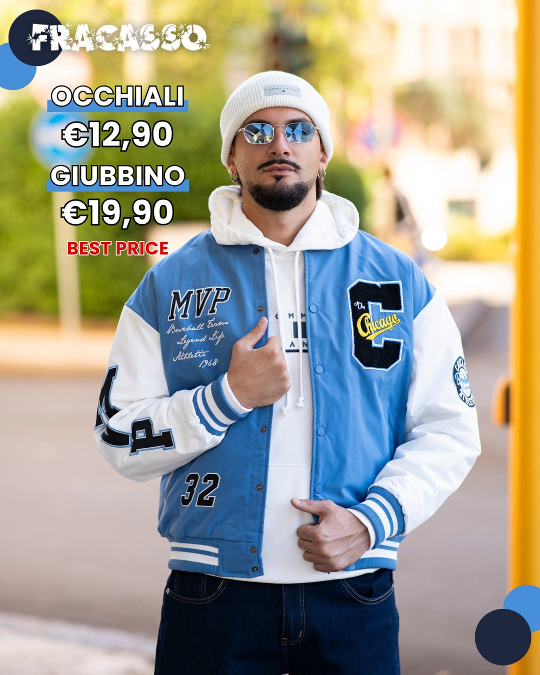 Giubbino College con patch